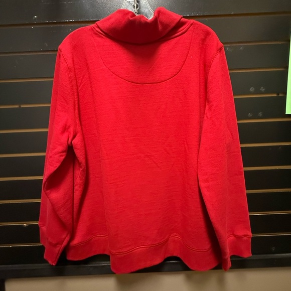 Karen Scott Sport Red Pullover Sweater XL - Picture 3 of 3